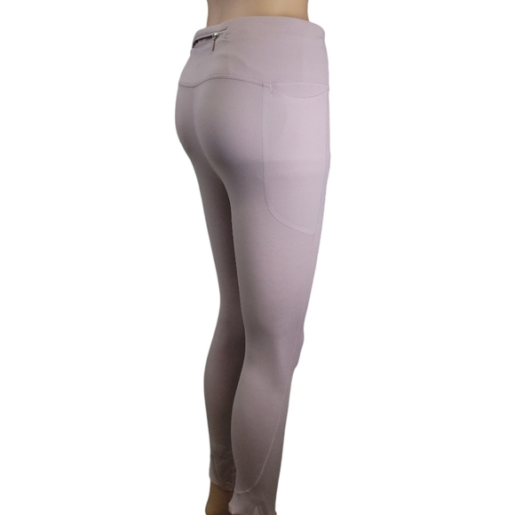 Athleta Womens Leggings With Rear Zip Pocket Split Reflective Ankles Size S - Picture 16 of 16